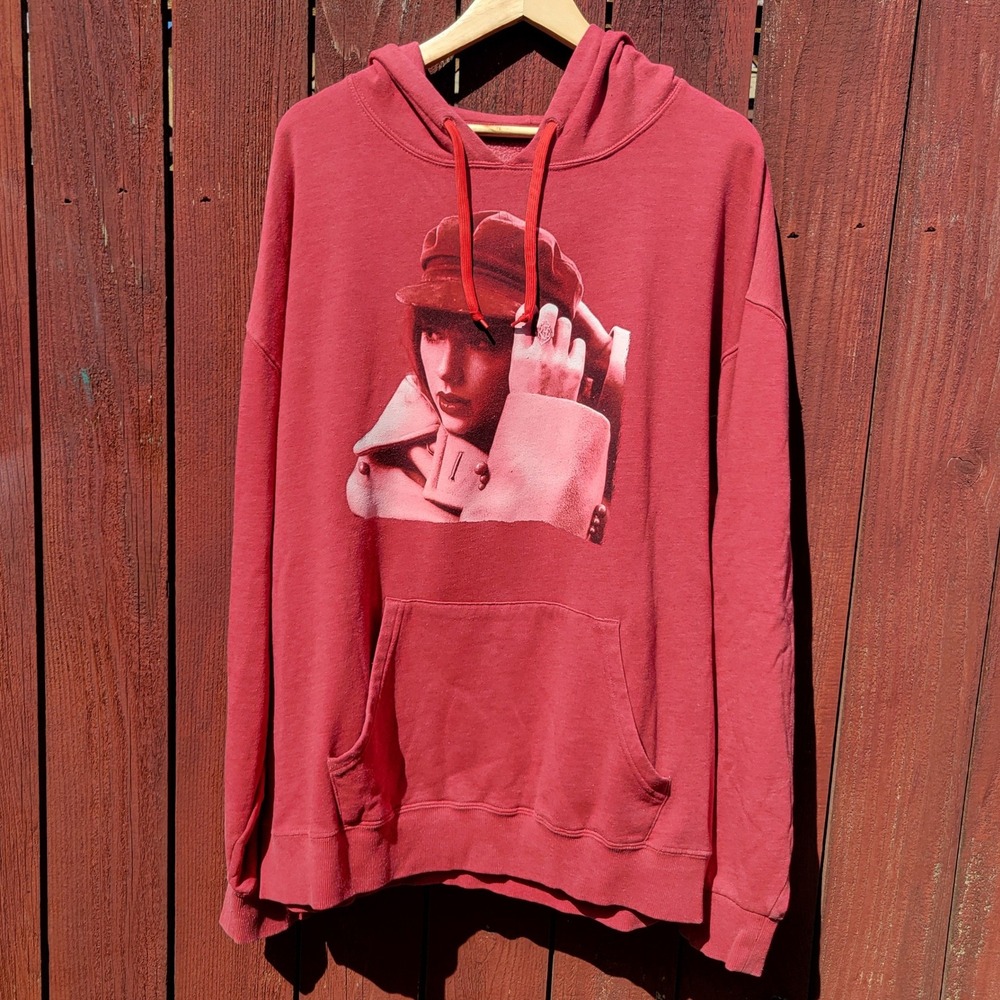 Taylor Swift Branded Red Taylor's Version Pullover Hoodie Sweatshirt 2XL